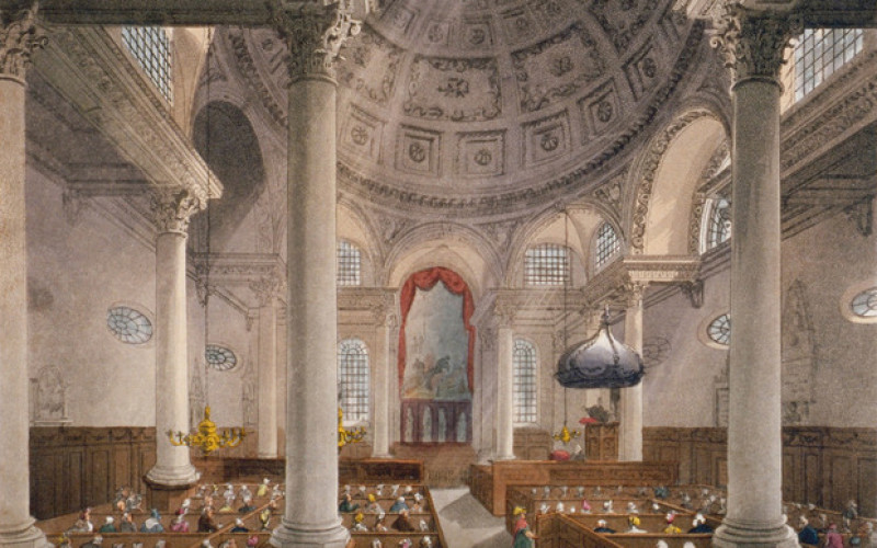 Microcosm_of_London_Plate_090_-_St_StephenWalbrook