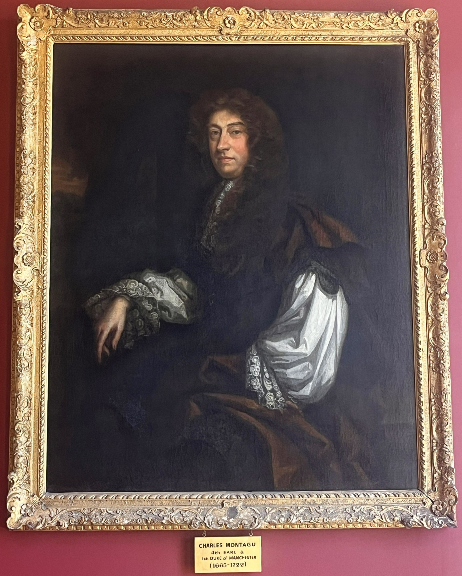 Charles Montagu 4th Early -  RR Portrait